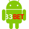 Aplicativo 33BET para Android